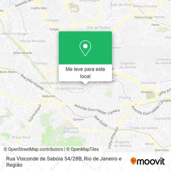 Rua Visconde de Sabóia 54/28B mapa