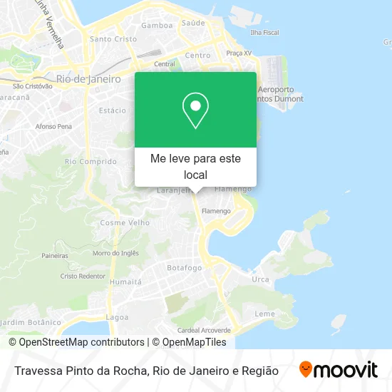 Travessa Pinto da Rocha mapa