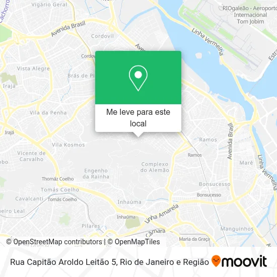 Rua Capitão Aroldo Leitão 5 mapa