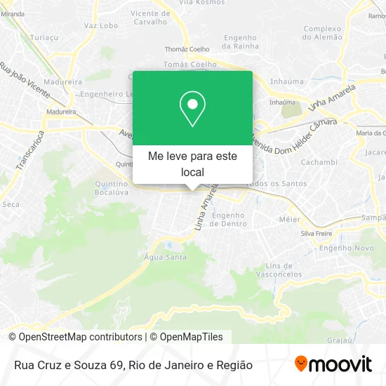 Rua Cruz e Souza 69 mapa