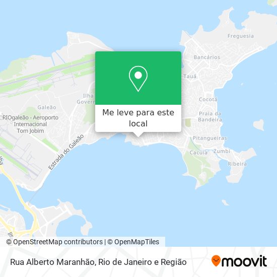 Rua Alberto Maranhão mapa