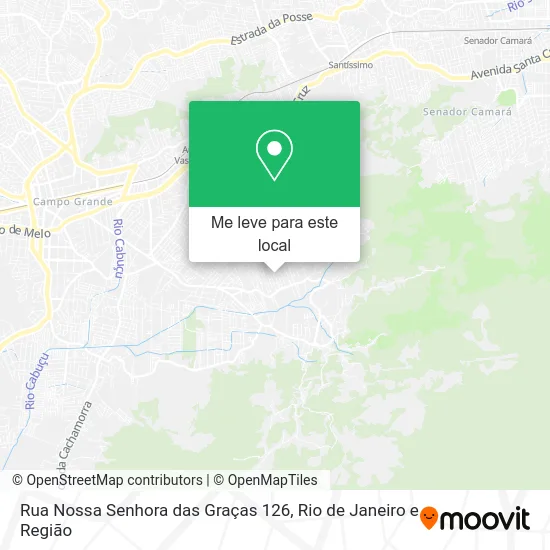 Rua Nossa Senhora das Graças 126 mapa