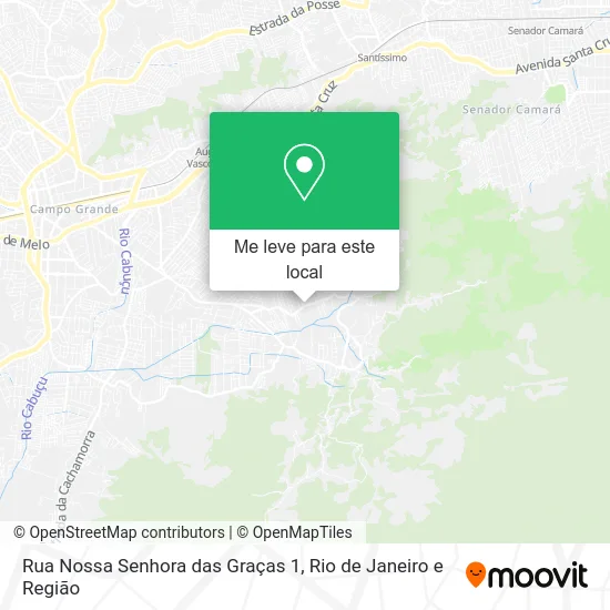 Rua Nossa Senhora das Graças 1 mapa