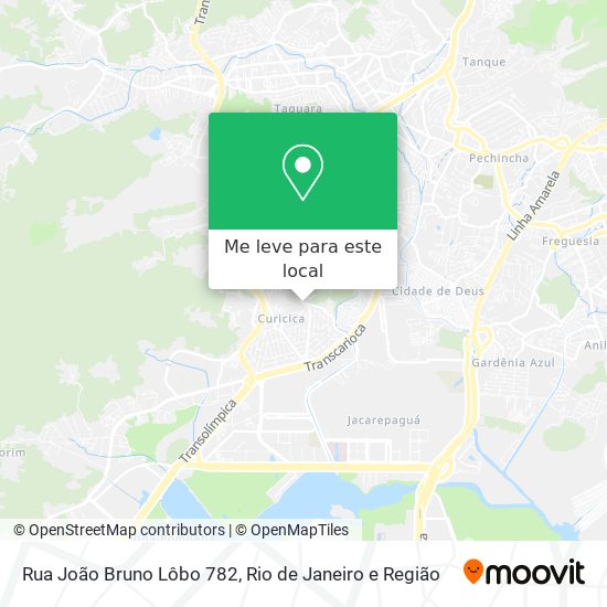 Rua João Bruno Lôbo 782 mapa