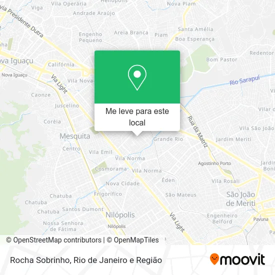 Rocha Sobrinho mapa
