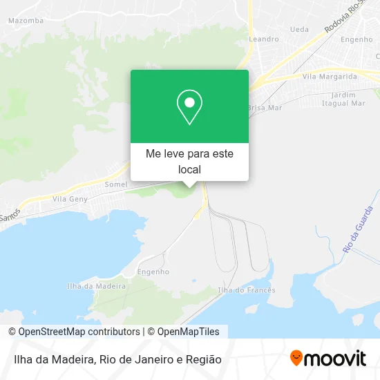 Ilha da Madeira mapa