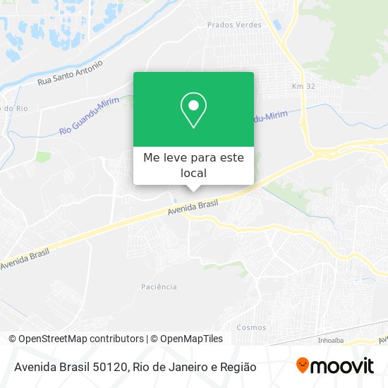 Avenida Brasil 50120 mapa