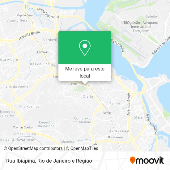 Rua Ibiapina mapa