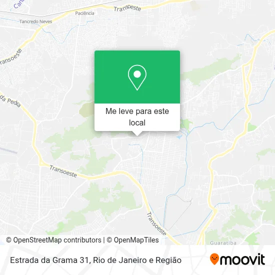 Estrada da Grama 31 mapa