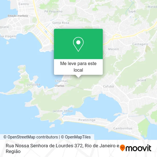 Rua Nossa Senhora de Lourdes 372 mapa