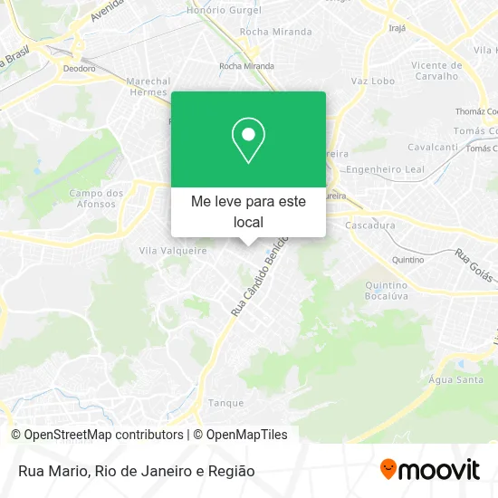 Rua Mario mapa