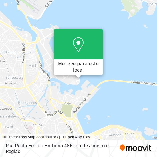 Rua Paulo Emídio Barbosa 485 mapa