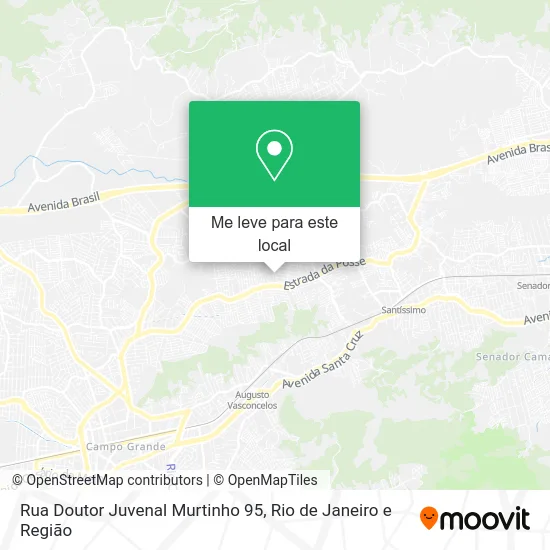 Rua Doutor Juvenal Murtinho 95 mapa