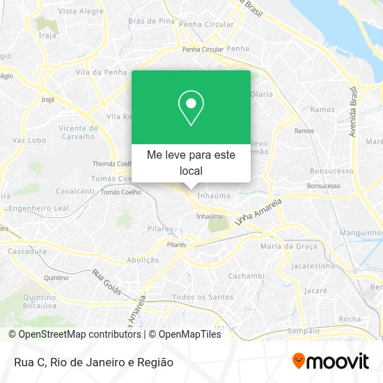 Rua C mapa