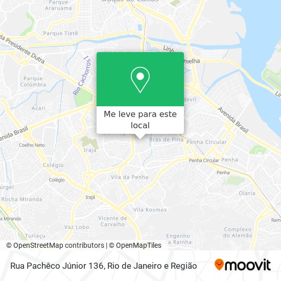 Rua Pachêco Júnior 136 mapa