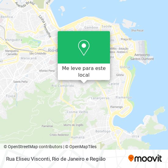 Rua Eliseu Visconti mapa