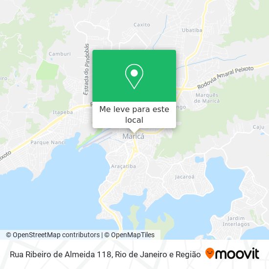 Rua Ribeiro de Almeida 118 mapa