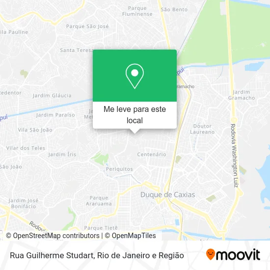 Rua Guilherme Studart mapa
