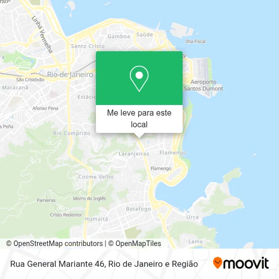 Rua General Mariante 46 mapa