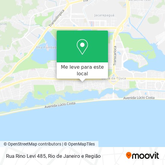 Rua Rino Leví 485 mapa