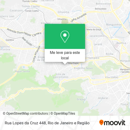 Rua Lopes da Cruz 448 mapa