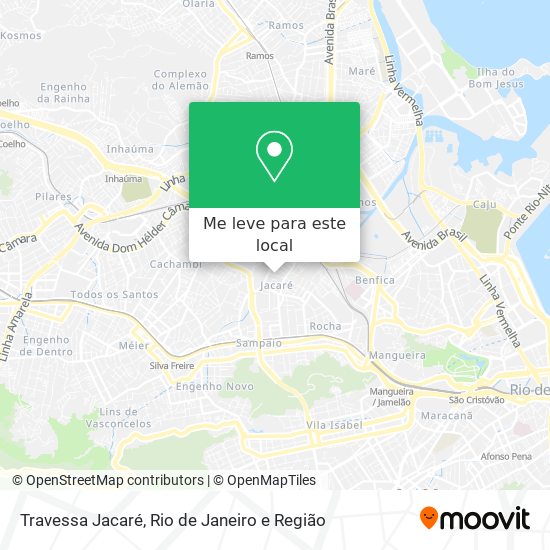 Travessa Jacaré mapa