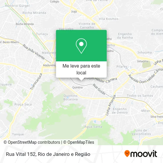 Rua Vital 152 mapa