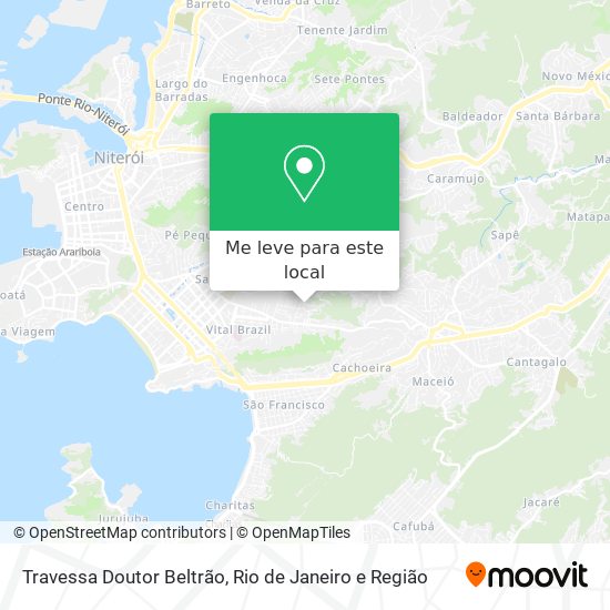 Travessa Doutor Beltrão mapa