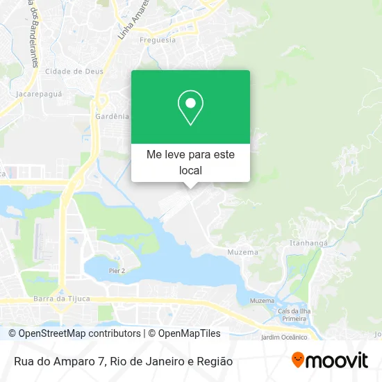 Rua do Amparo 7 mapa