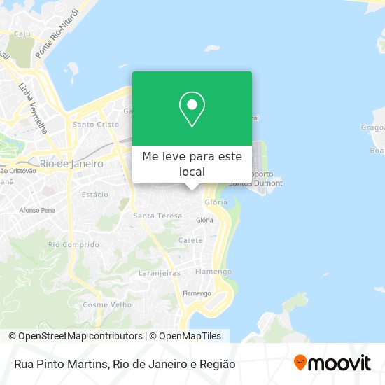 Rua Pinto Martins mapa