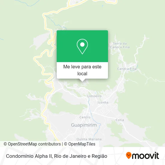 Condomínio Alpha II mapa