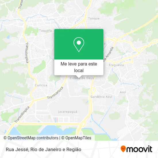 Rua Jessé mapa