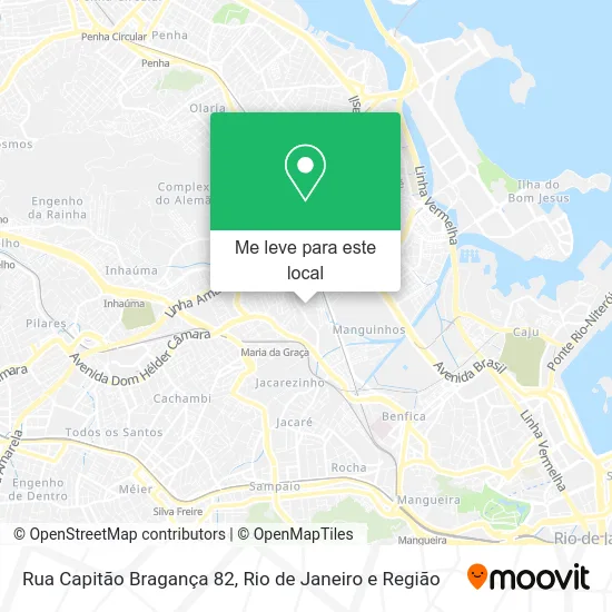 Rua Capitão Bragança 82 mapa
