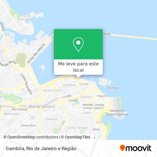 Gambôa mapa