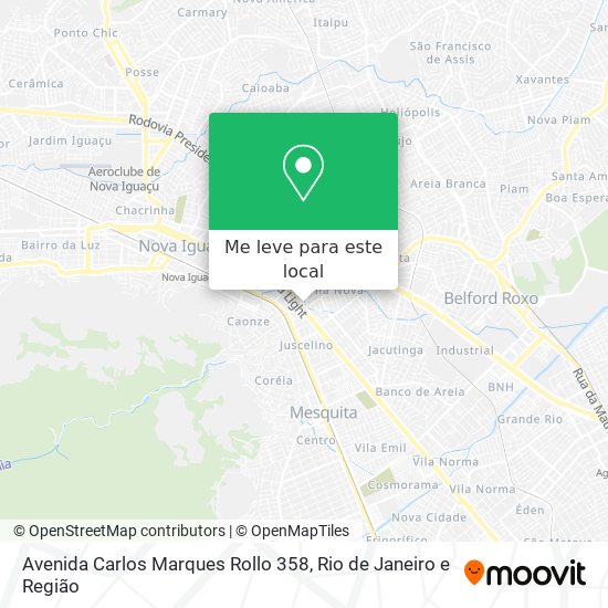 Avenida Carlos Marques Rollo 358 mapa