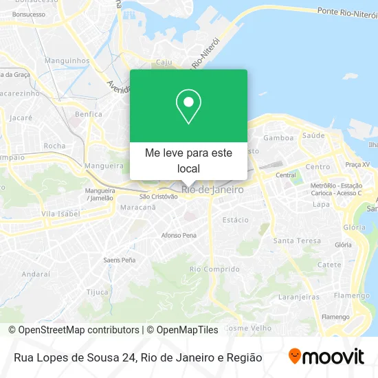 Rua Lopes de Sousa 24 mapa