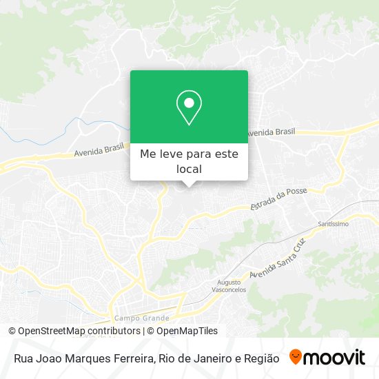 Rua Joao Marques Ferreira mapa