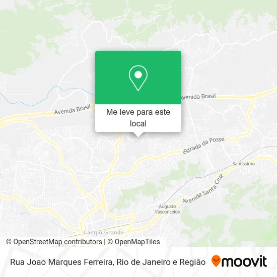 Rua Joao Marques Ferreira mapa
