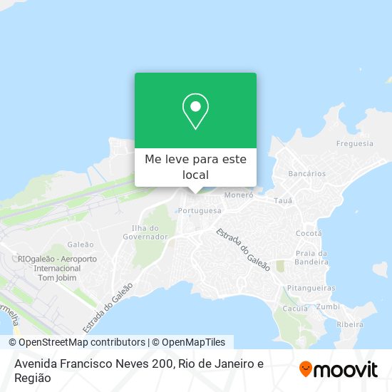 Avenida Francisco Neves 200 mapa