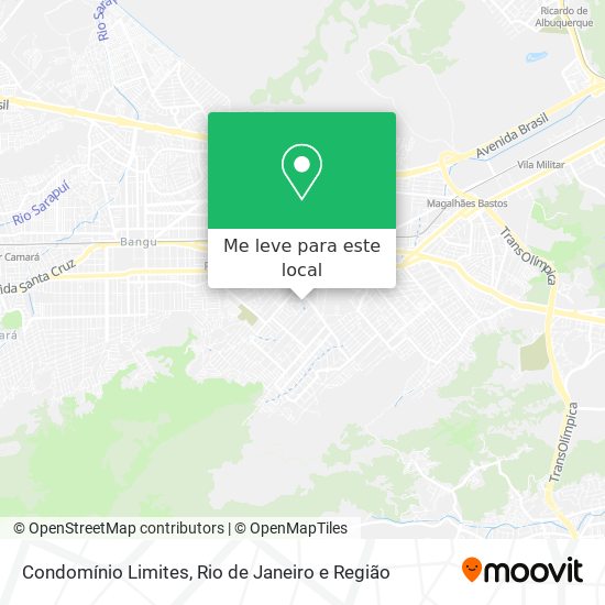 Condomínio Limites mapa