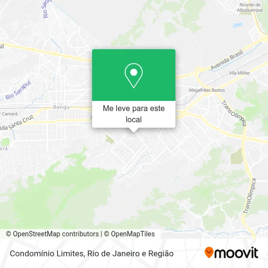 Condomínio Limites mapa