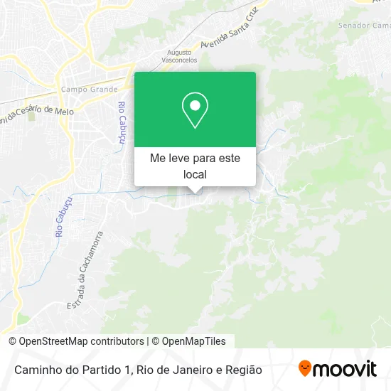 Caminho do Partido 1 mapa