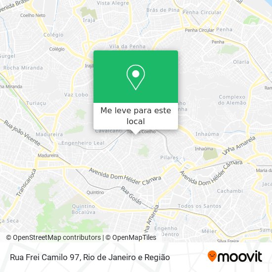 Rua Frei Camilo 97 mapa