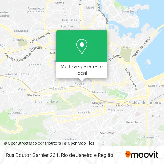 Rua Doutor Garnier 231 mapa