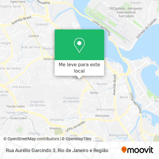 Rua Aurélio Garcindo 3 mapa