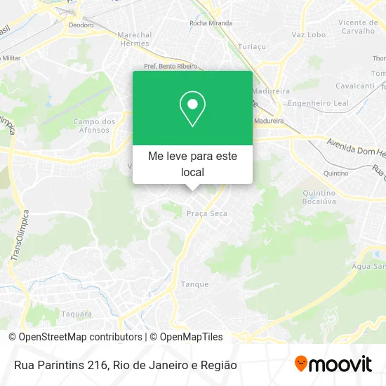 Rua Parintins 216 mapa