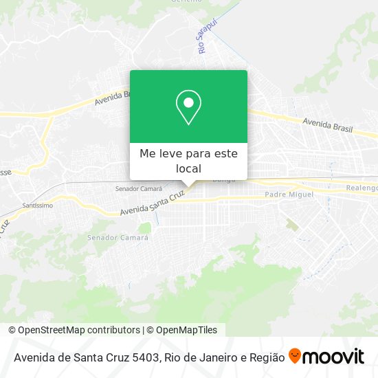 Avenida de Santa Cruz 5403 mapa