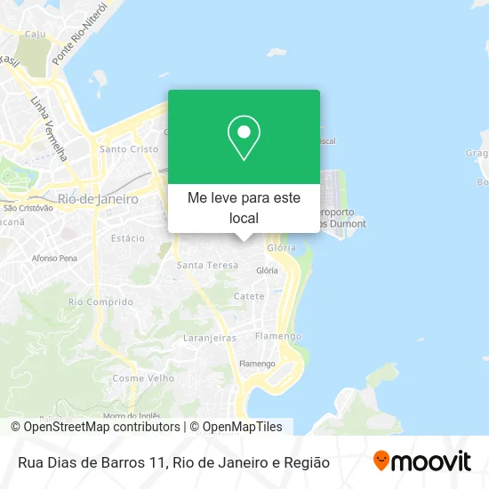 Rua Dias de Barros 11 mapa