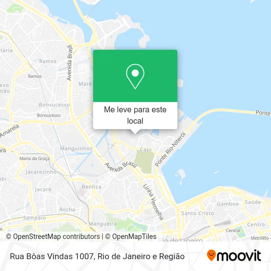 Rua Bôas Vindas 1007 mapa