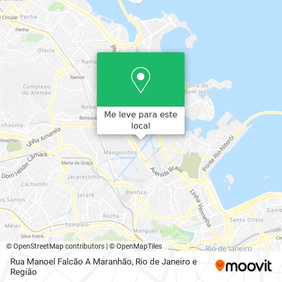 Rua Manoel Falcão A Maranhão mapa
